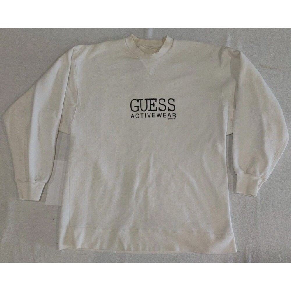Vintage 1994 Guess By Georges Marciano Crewneck Sweatshirt Size XXL Made In USA